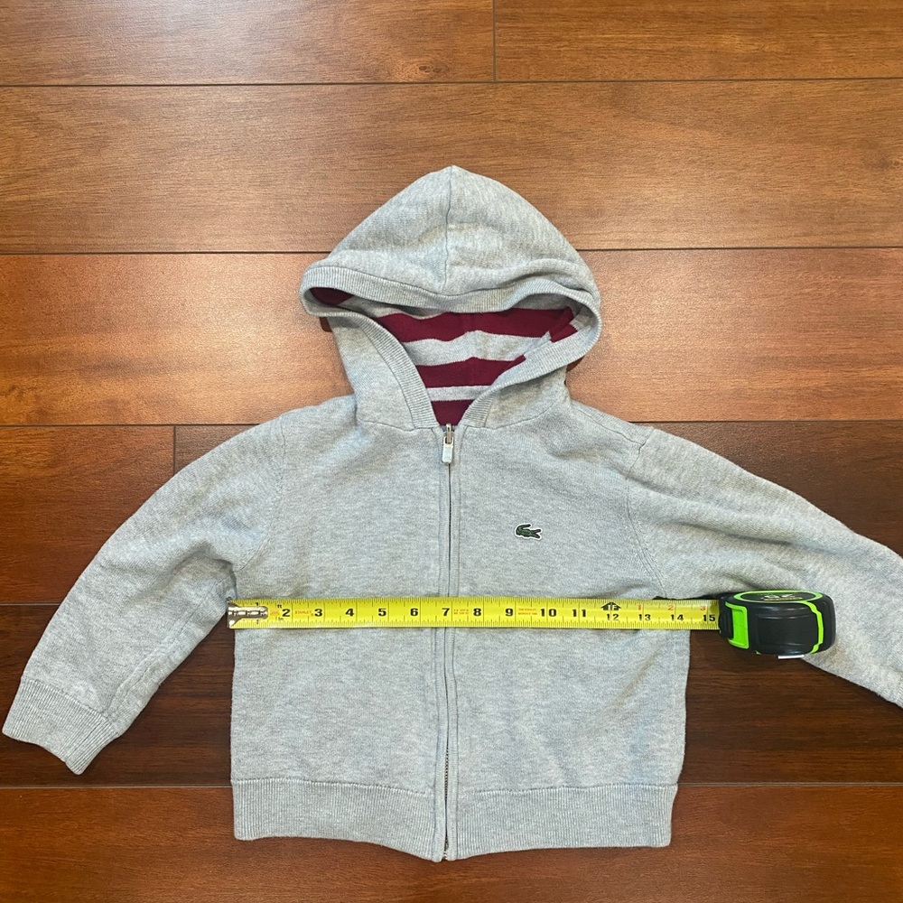 Lacoste - Boys Reversible Hoodie - Ages 3-4
